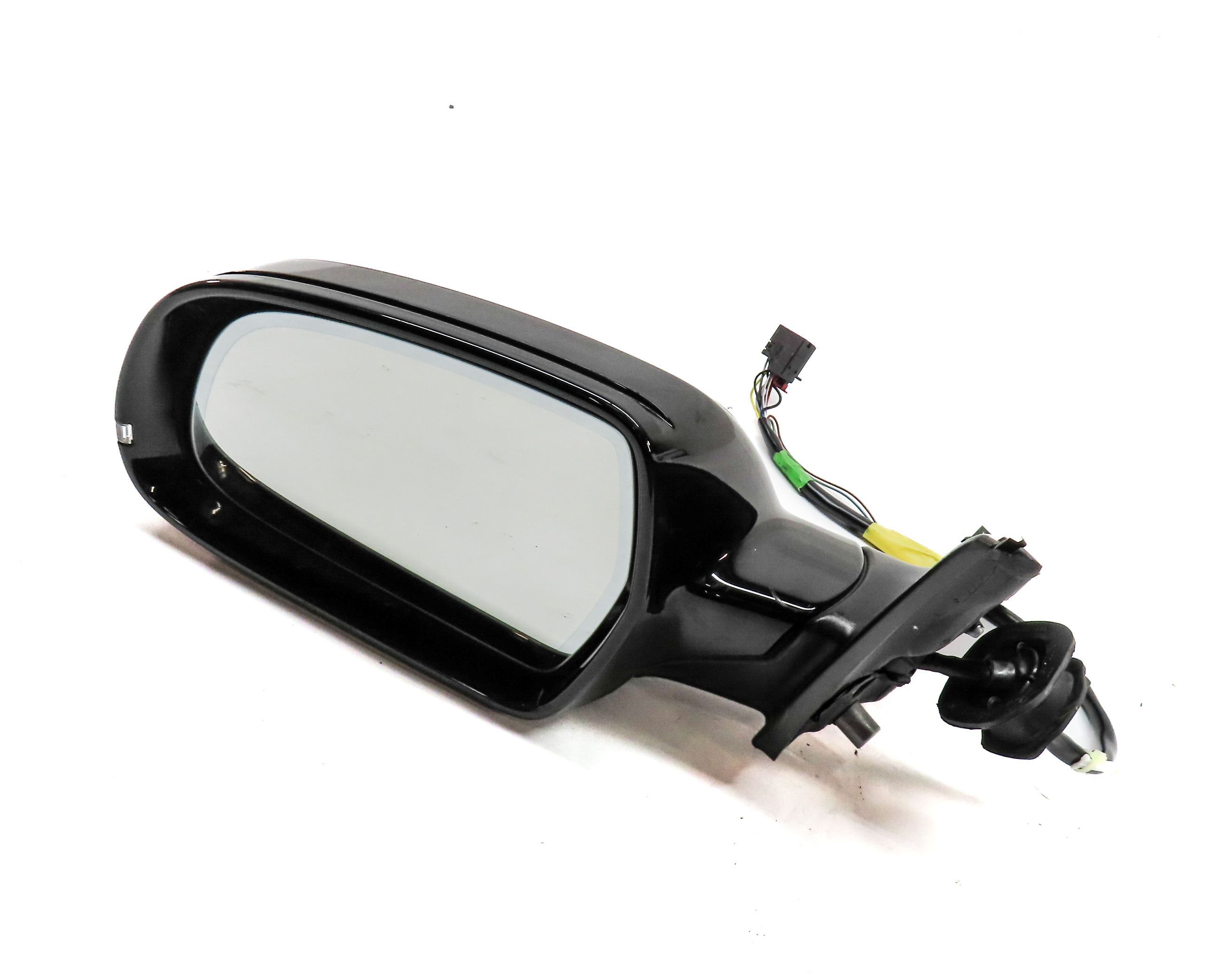 2010-2016 AUDI A4 (B8 8K) LEFT DRIVER HEATED AUTODIM MEMORY DOOR MIRROR (Black) — exact item pictured